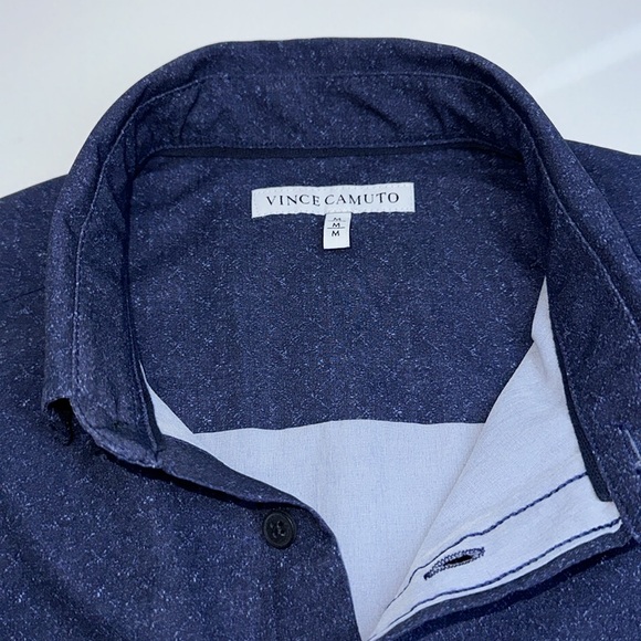 VINCE CAMUTO MEN’S SHORT SLEEVE SHIRT SIZE M/M/M - Picture 3 of 5
